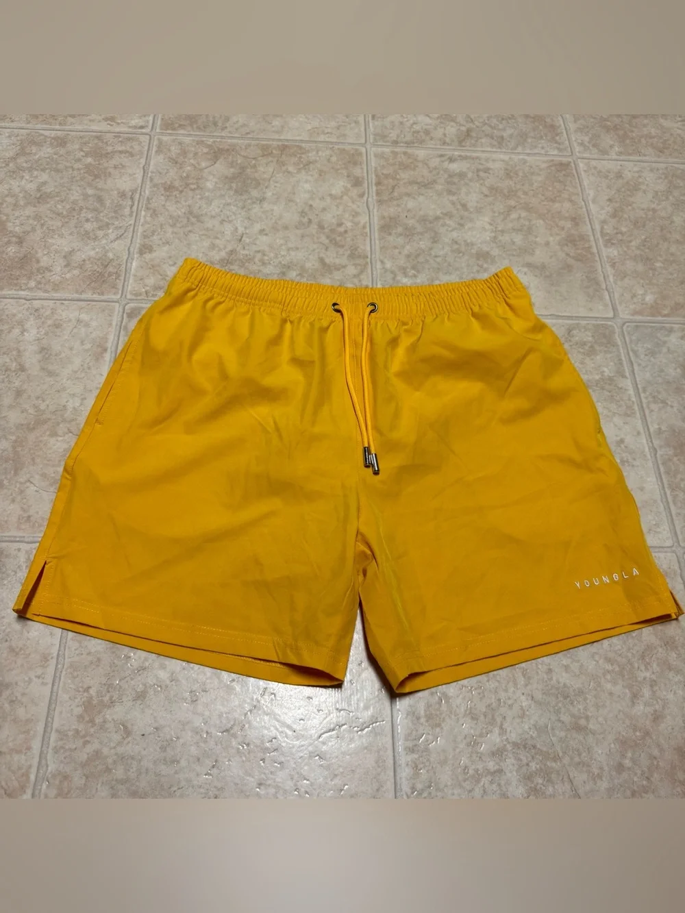 YoungLA 140 Frooty Swim Shorts - Yellow